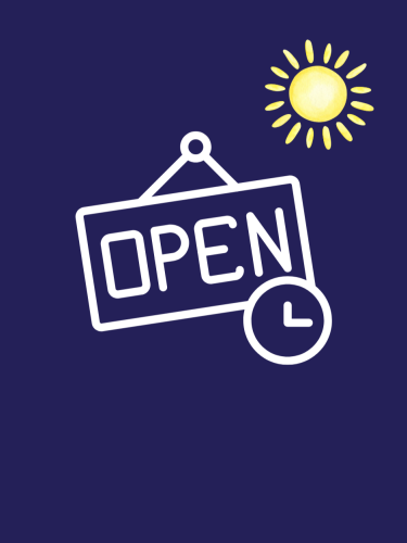 Openingstijden vakantie