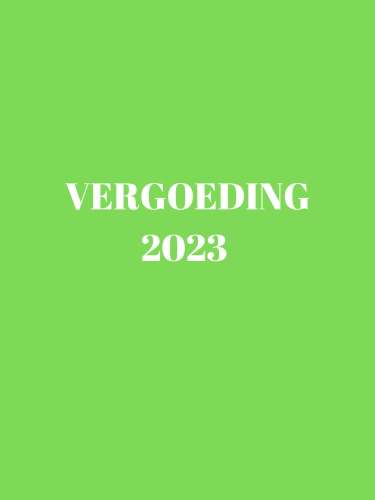 Vergoeding 2023